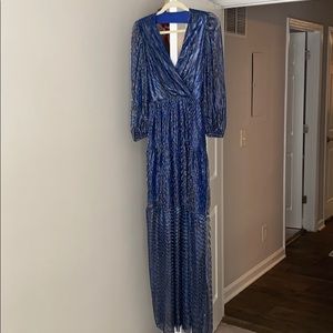 Stunning open back maxi dress